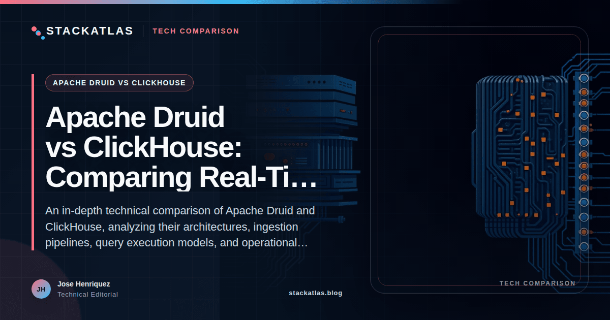 Apache Druid vs ClickHouse: Comparing Real-Time OLAP Databases