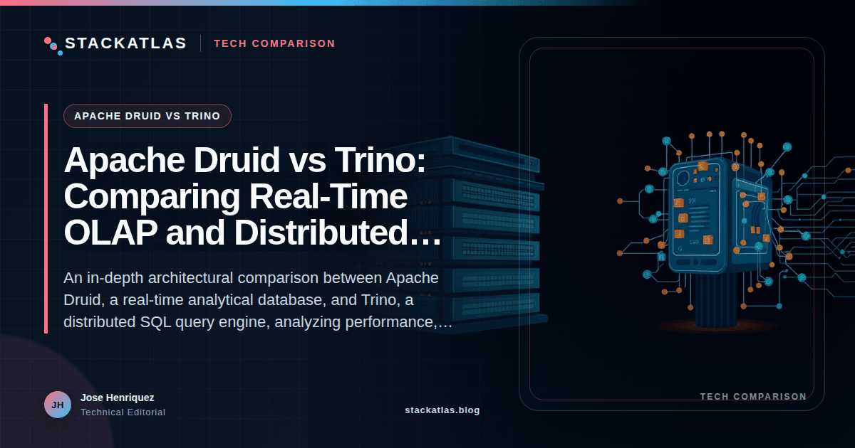 Apache Druid vs Trino: Comparing Real-Time OLAP and Distributed Query Engines